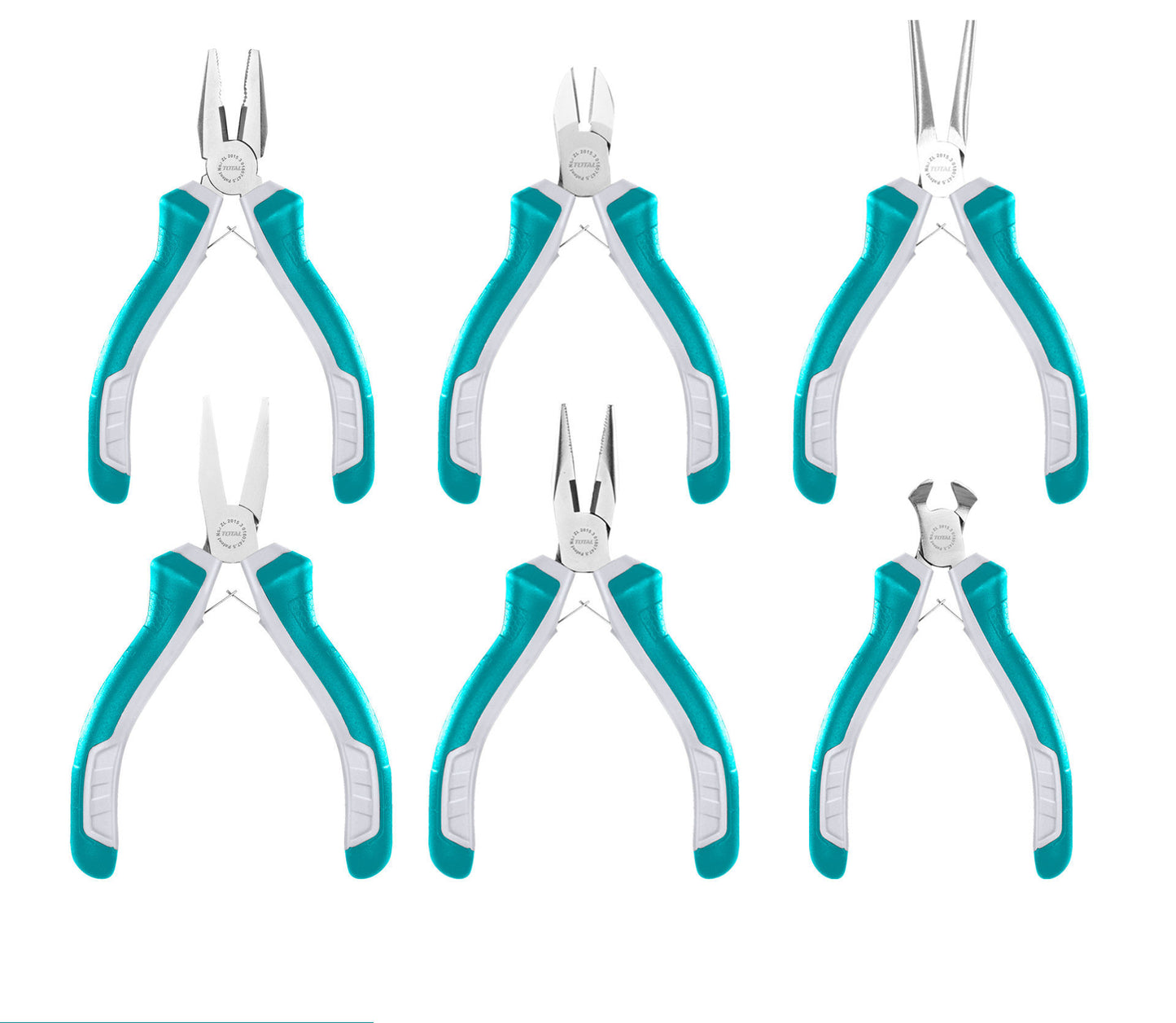 Total 6PC mini pliers set