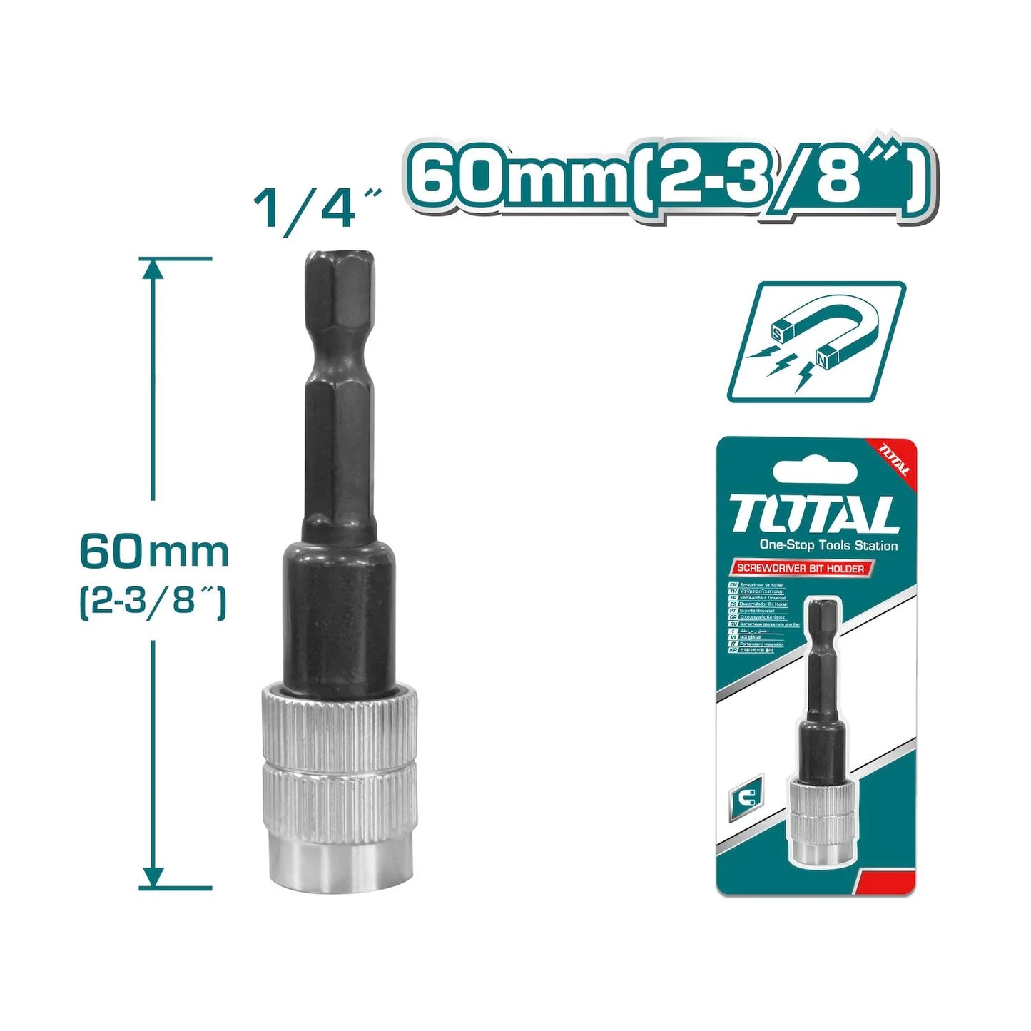 Total screw bit hex holder