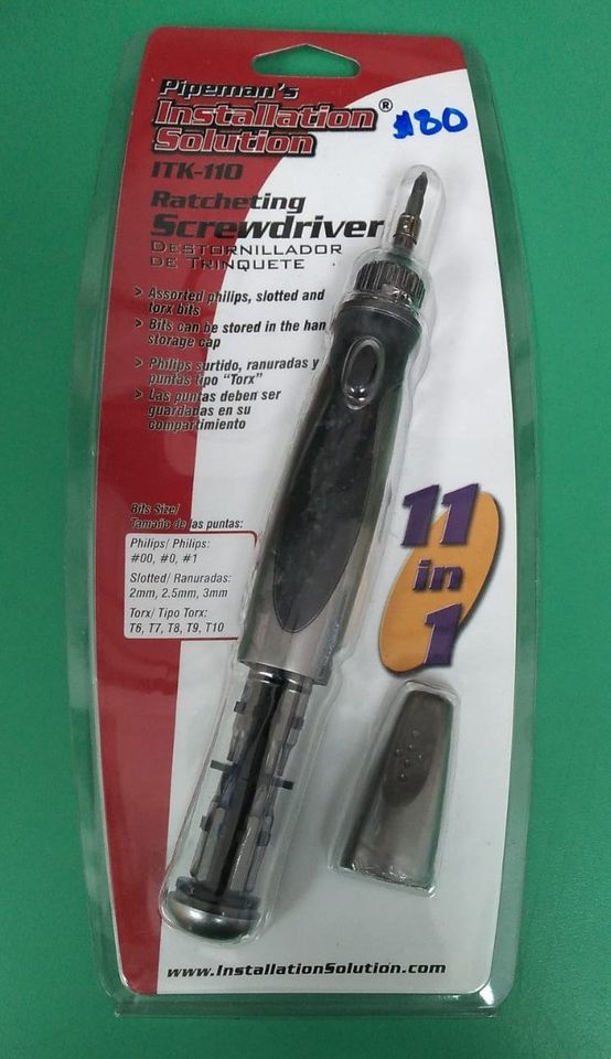 Pipeman 11 in 1 Screwbit set