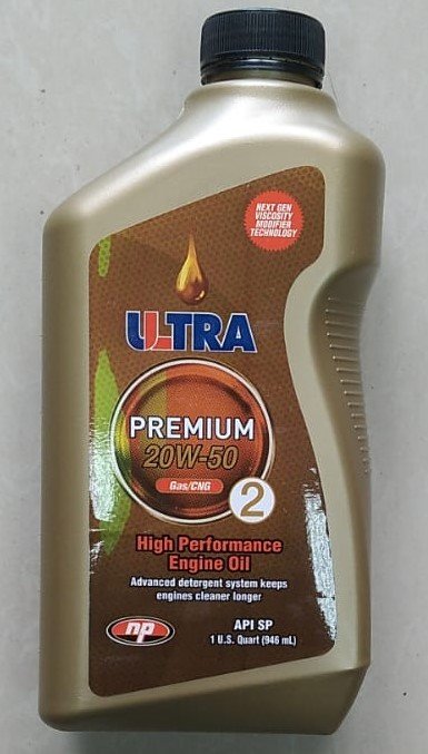 Ultra Premium 20w50 qt