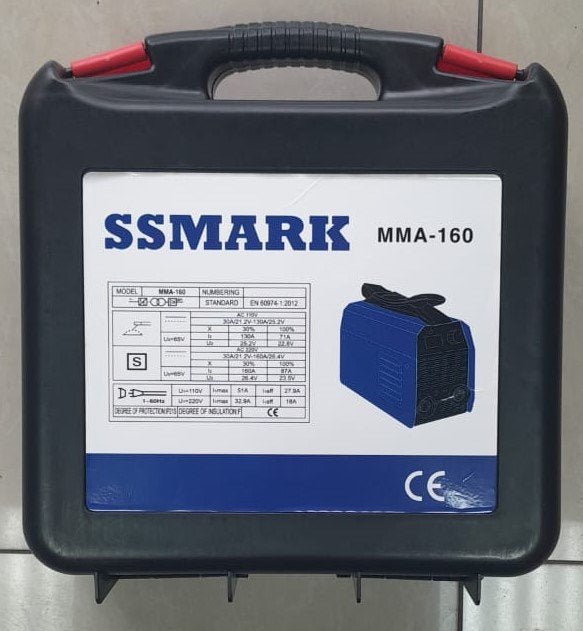 SSMARK 160amp 110/200 mini welding machine