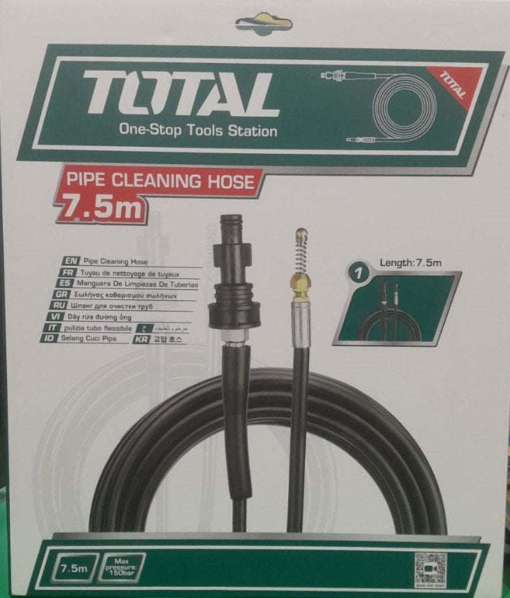 Total Pipe cleaning hose attachment for electric pressure washer
