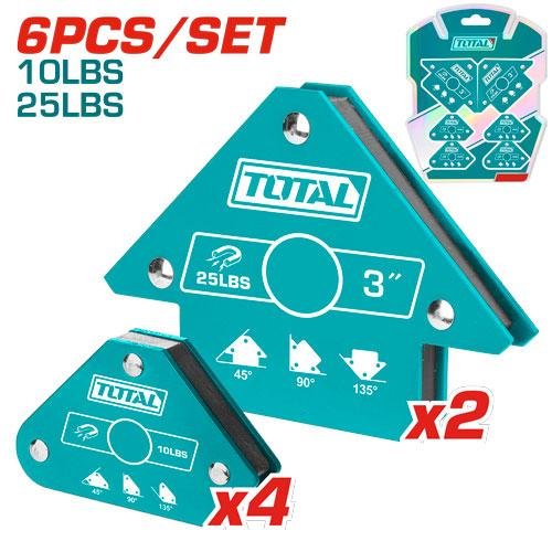 Total 6 Pcs magnetic welding holder set