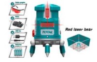 Total self leveling red laser level