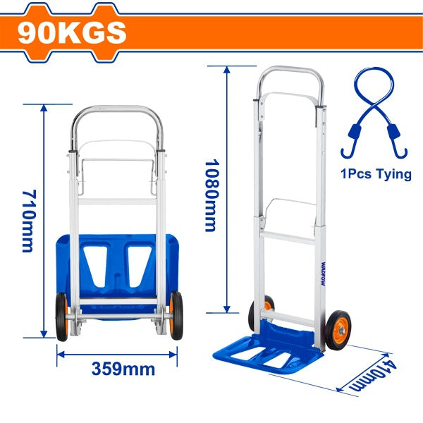wadfow Foldable Hand Truck 90kg