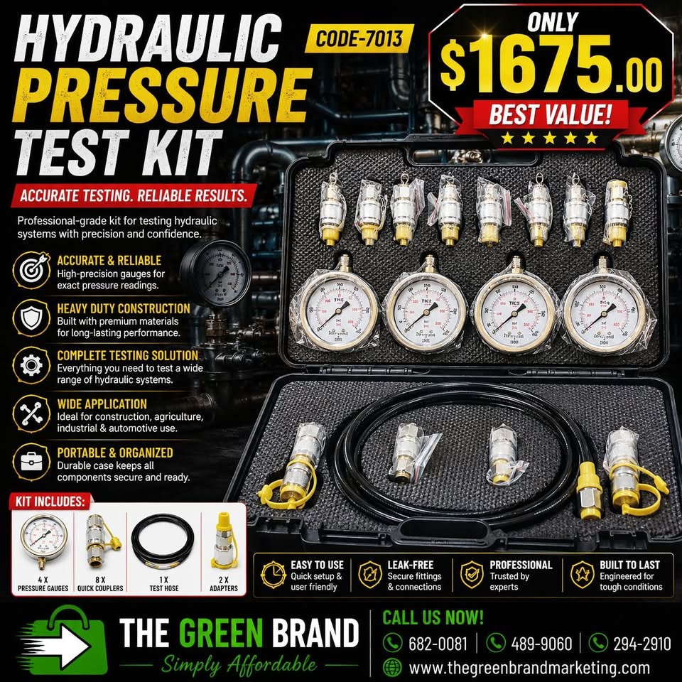 Capital Hydraulic Pressure test kit 7013