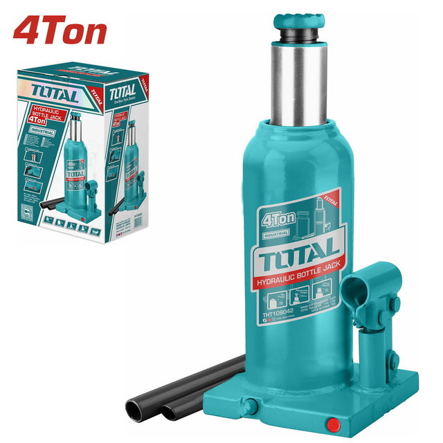 Total hydraulic bottle jack 4T