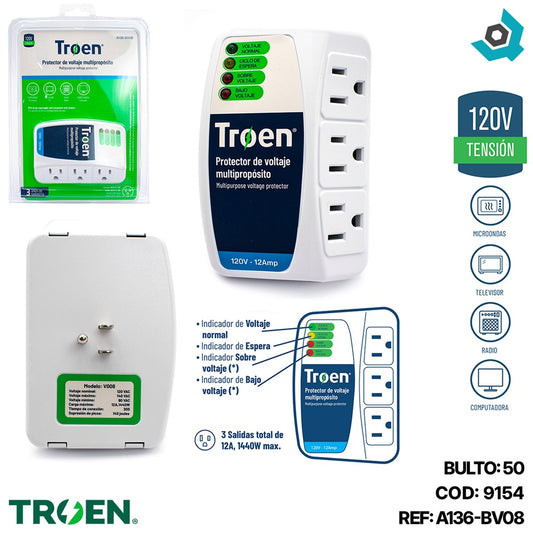 Troen multipurpose voltage protector
