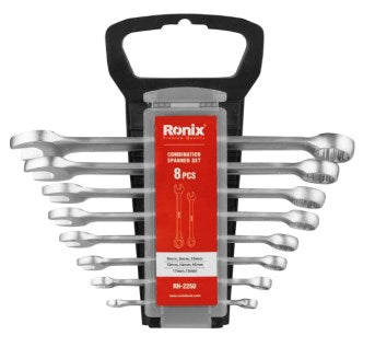Ronix combination spanner set 8pc