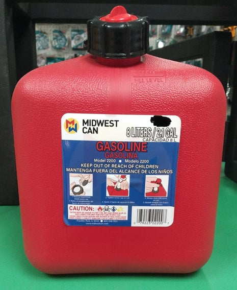 Midway 2 gallon gas container