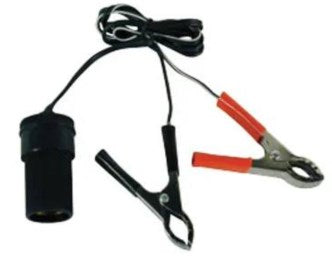 Pipeman alligator clip to 12V adapter