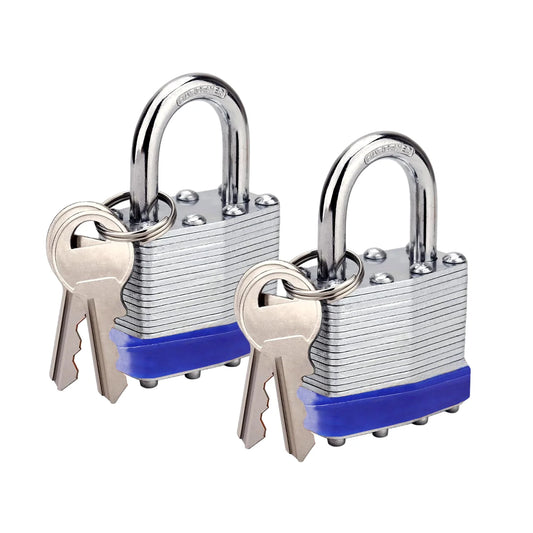 Best Value 40mm key alike laminated padlock 2pcs