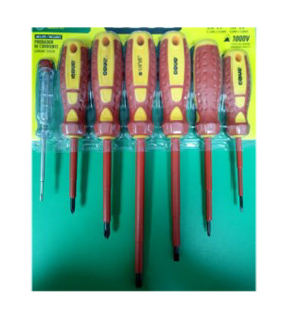 Covo 7 piece insultated screwdriver set