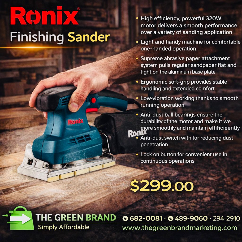 RONIX FINISHING SANDER