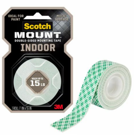 3M Scotch mount indoor double sided