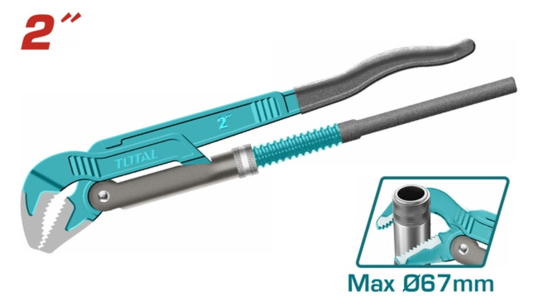 Total pipe wrench 2"