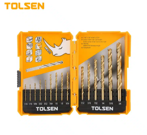 Tolsen 15pc drill bit set