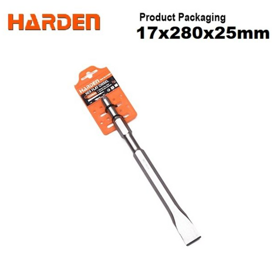 harden hex flat chisel bit