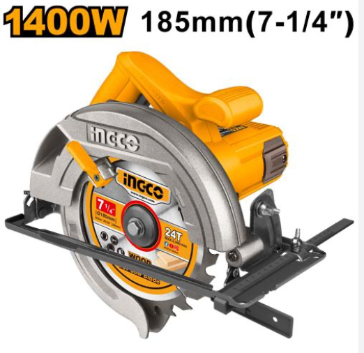 Ingco 1400w 7" circular saw