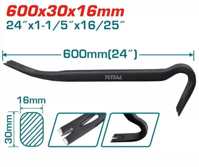 Total wrecking bar 24"