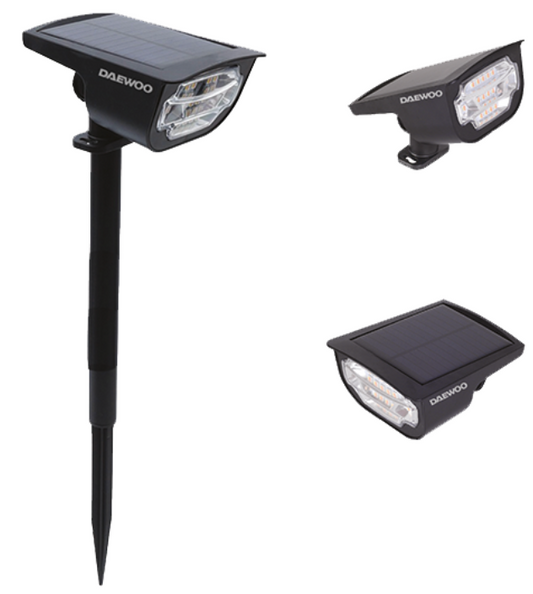 Daewoo Outdoor burst landscape solar spotlight