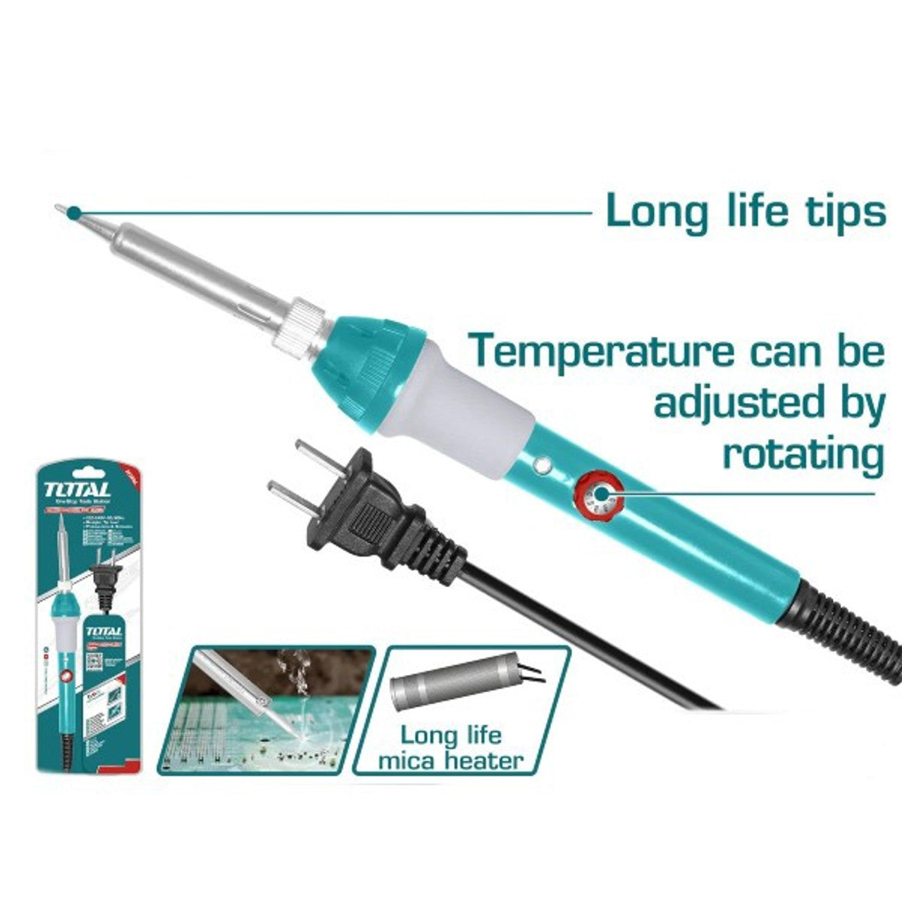 total electric soldering iron 60w