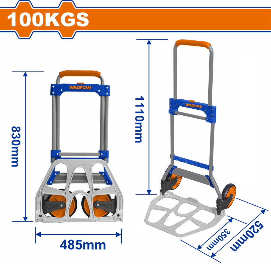 Wadfow Foldable Hand Truck 100kg