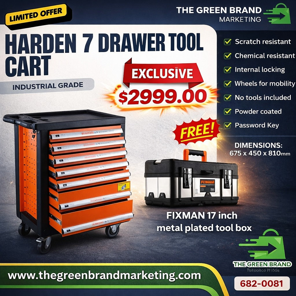 Harden 7 Draw Tool cart
