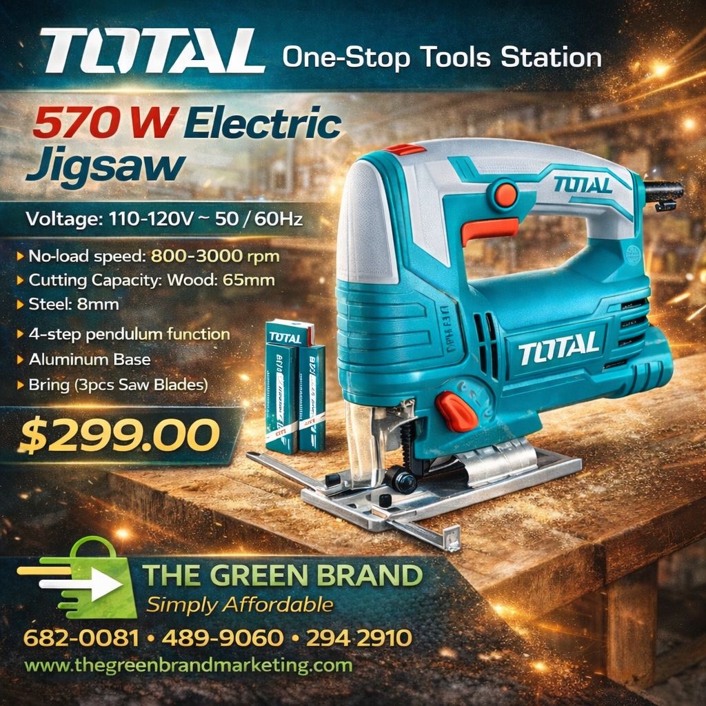 Total Jig saw 570W