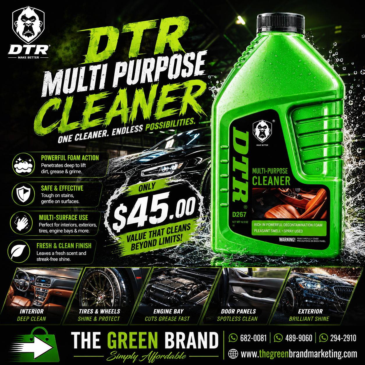 DTR Multi-Purpose Cleaner 1l D267