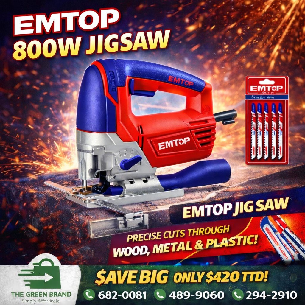 EMTOP 800W Jig Saw