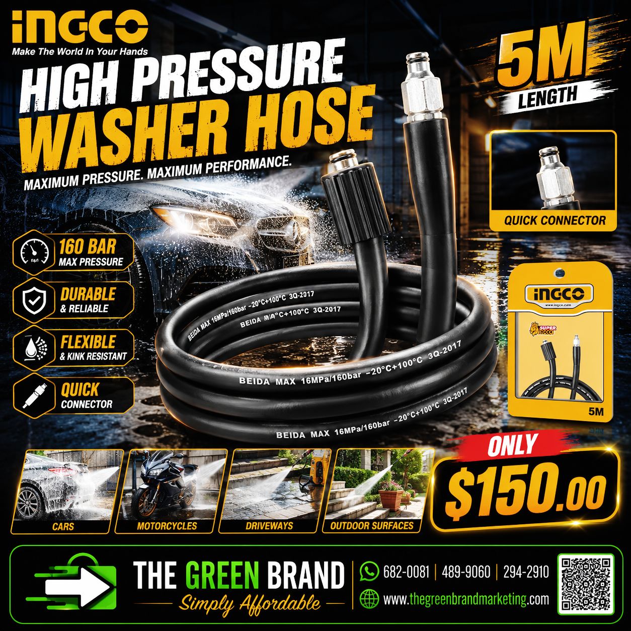 Ingco high pressure hose