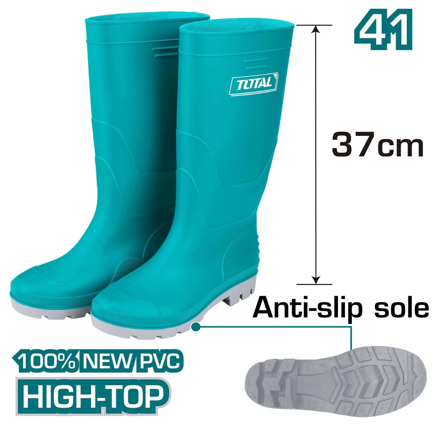 Total High top rain boots