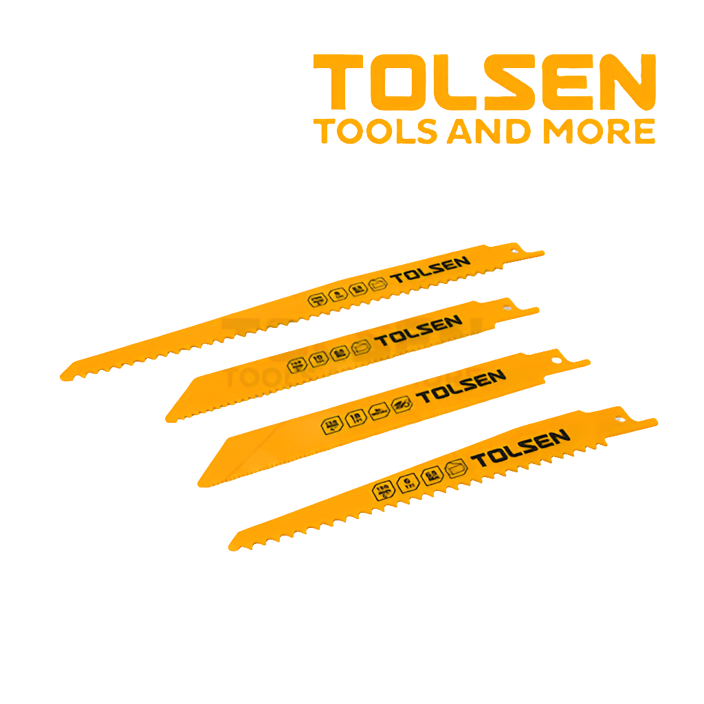 Tolsen 10PCS RECIPROCATING SAW BLADE SET