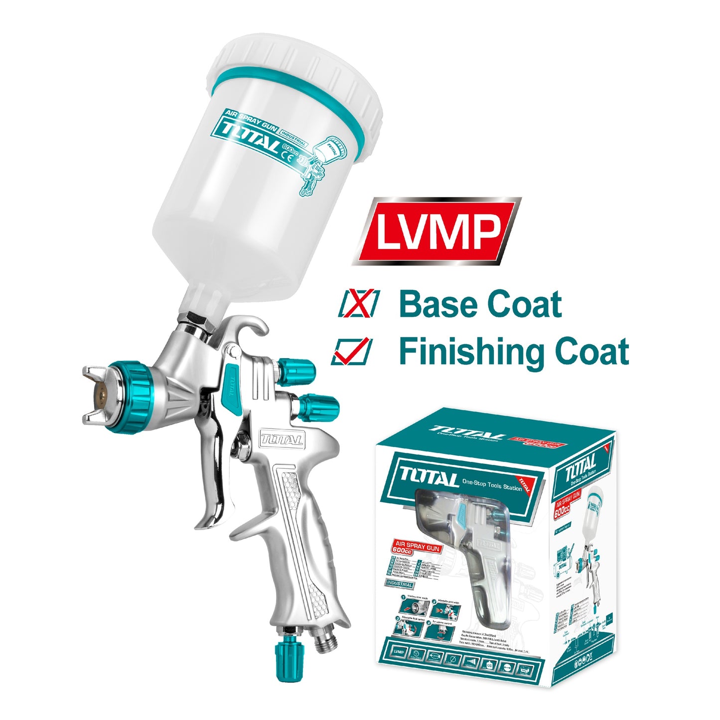Total 1.3mm 600CC finishing