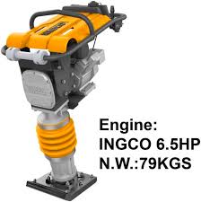 Ingco Tamping Rammer 6.5HP 79KG