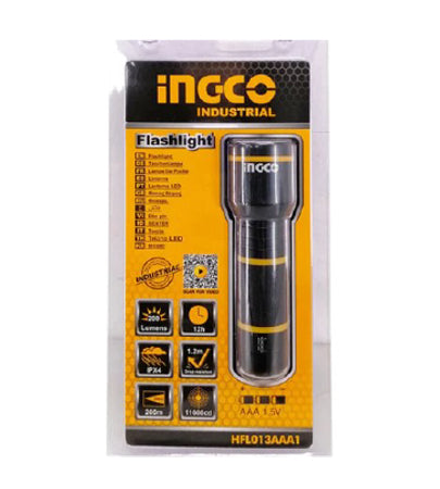Ingco flashlight AAA batteries