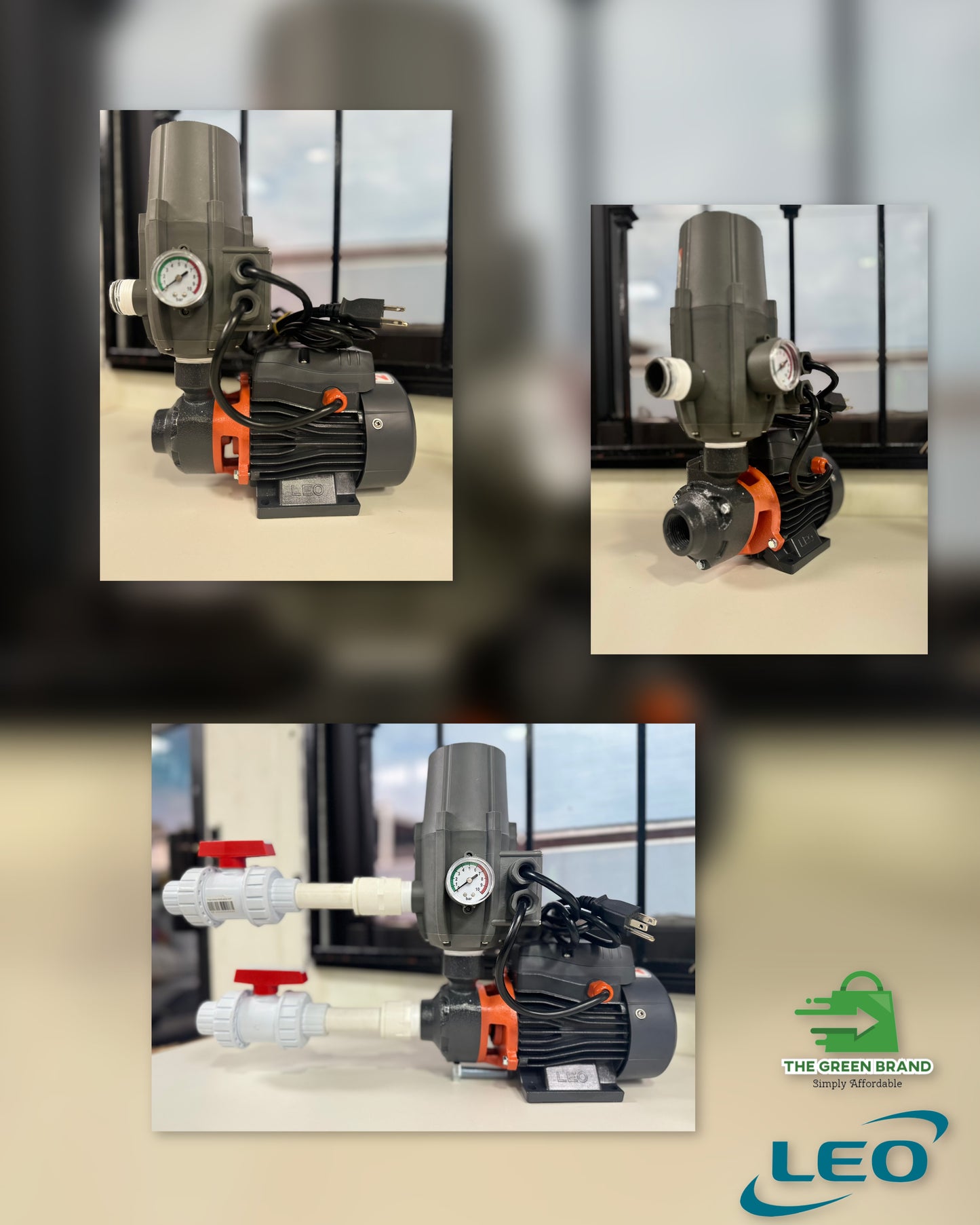 Leo .5hp electrical pump and smart head