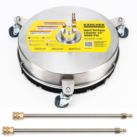 Karcher 15" metal Rotating surface cleaner