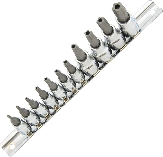 cal-hawk 11pc 5 point security star bit socket set