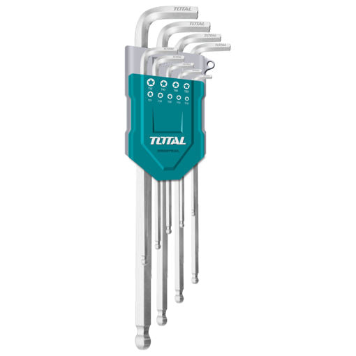 Total 9 piece hex key set
