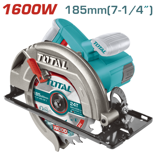 Total 1600W circular saw 7 1/4 inch