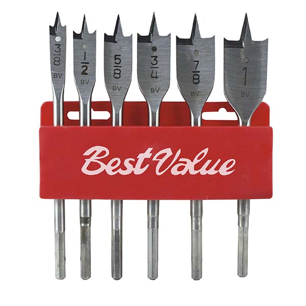 Best value 6pc wood bit set