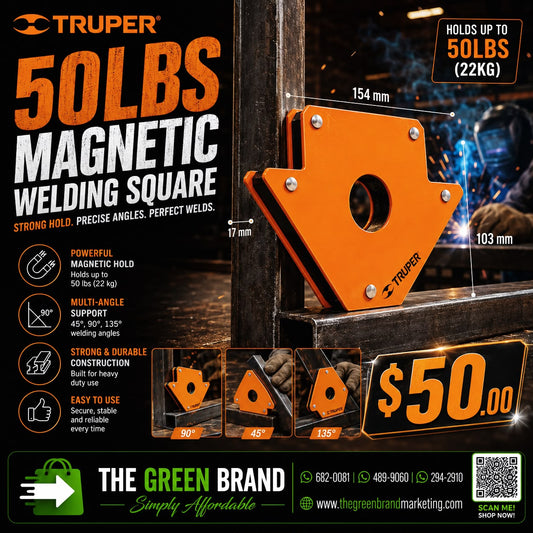 Truper 50lb welding magnet singles