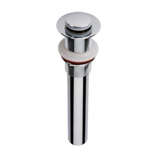 royal homes bathroom sink drain chrome without overflow