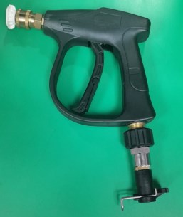 Pressure washer short gun  with adapter