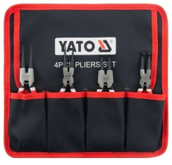 Yato 4 Piece 9-inch circlip pliers set.