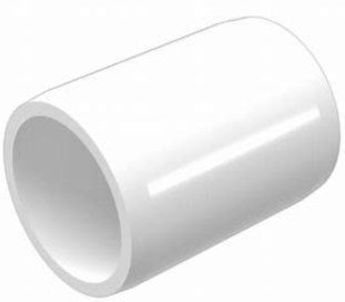 PVC 1/2 inch coupling