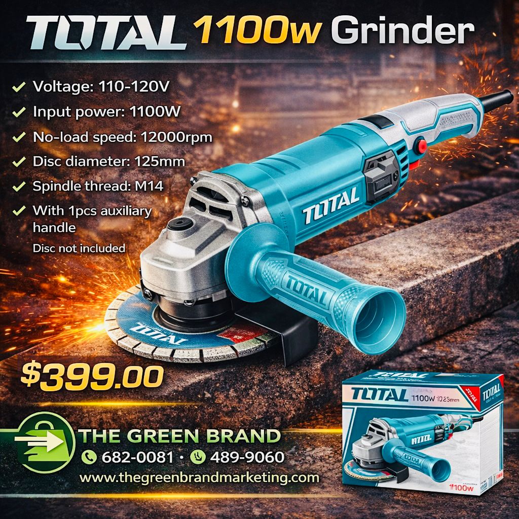 TOTAL 1100W ANGLE GRINDER
