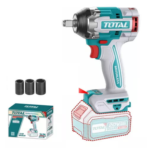 Total 500nm impact wrench tool alone